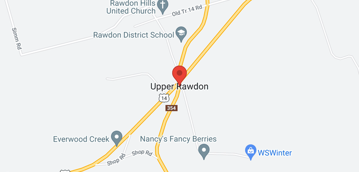 map of 127 Fenton Road|Upper Rawdon